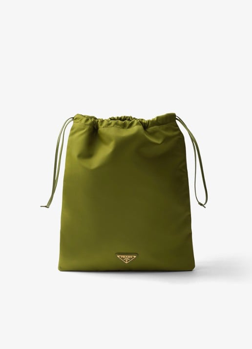 Prada Wish Re-Nylon handtas met logo