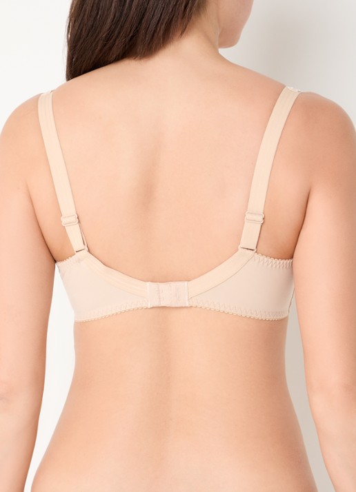 PrimaDonna Deauville beugel bh met borduring - achterkant 4 beige