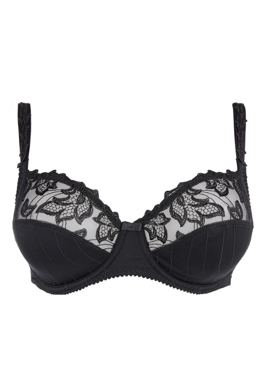 PrimaDonna Deauville beugel bh met kant - voorkant 9 zwart