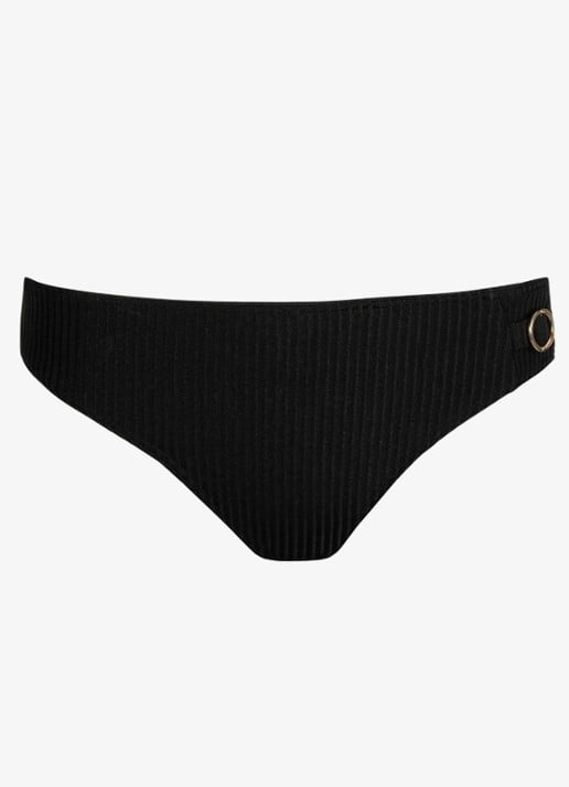 PrimaDonna Delray bikinislip met structuur - voorkant 7 zwart