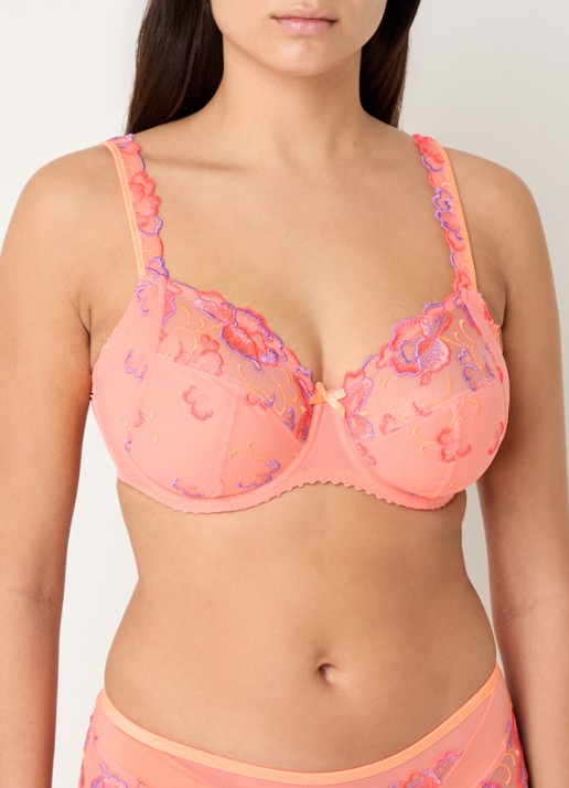 PrimaDonna Devdaha beugel bh met overlay van mesh