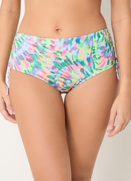 PrimaDonna Douala hipster bikinislip met print en ruches