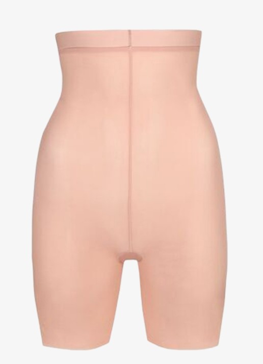 PrimaDonna Figuras high waisted corrigerende short - voorkant lichtroze