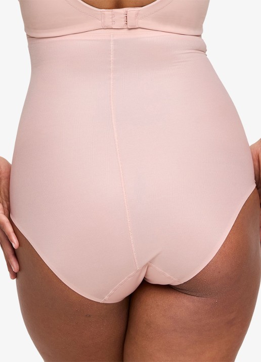 PrimaDonna Figuras high waisted corrigerende slip - achterkant lichtroze