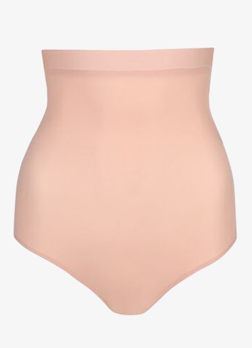 PrimaDonna Figuras high waisted corrigerende slip - voorkant 4 lichtroze