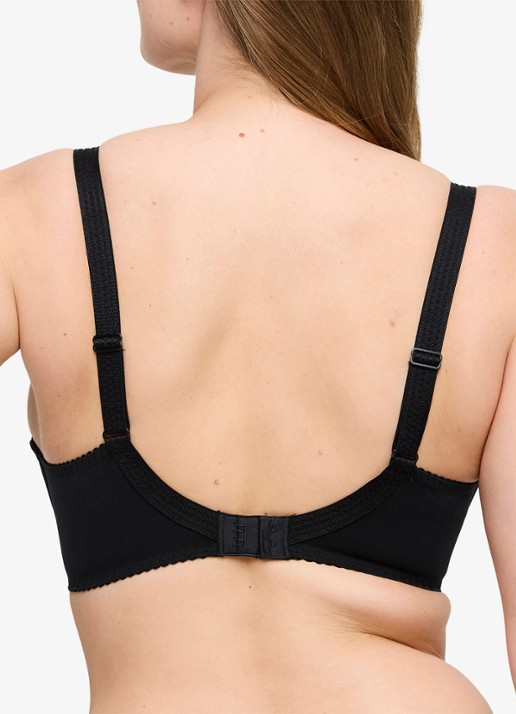PrimaDonna Montara beugel bh met kant - achterkant zwart