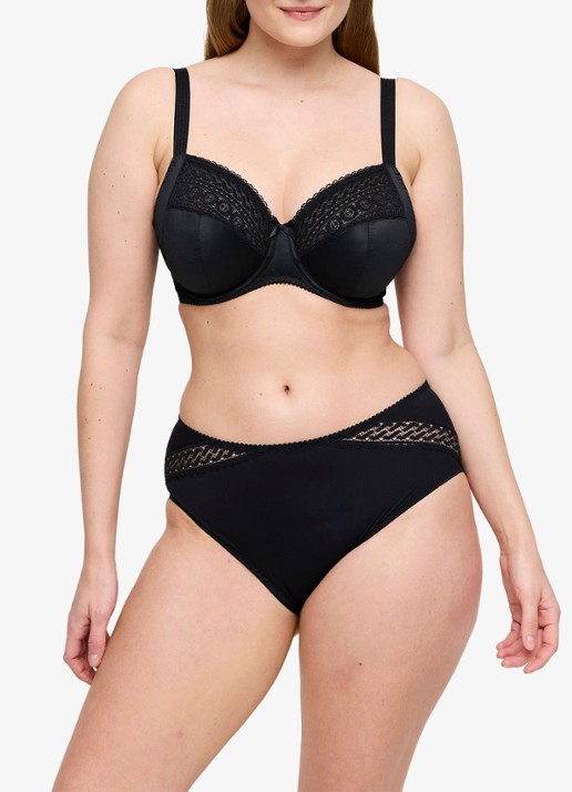 PrimaDonna Montara beugel bh met kant - voorkant 5 zwart