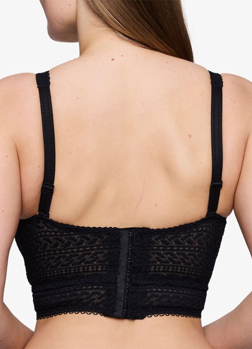 PrimaDonna Montara bralette van kant - achterkant 5 zwart