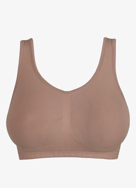 PrimaDonna Nudda bralette - voorkant bruin