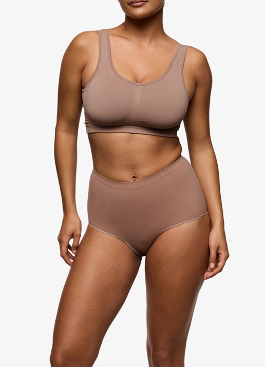 PrimaDonna Nudda corrigerende tailleslip - voorkant 5 bruin