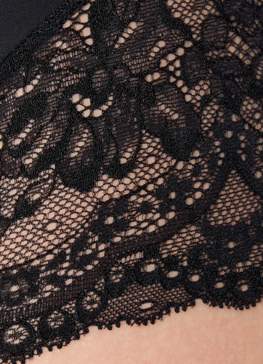 PrimaDonna Shimla high waisted slip met kant - detail 5 zwart