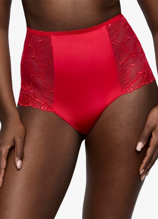 PrimaDonna Solisse high waisted shorty met borduring - detail 4 rood