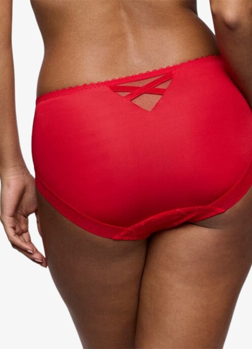 PrimaDonna Solisse shorty met borduring - achterkant 5 rood