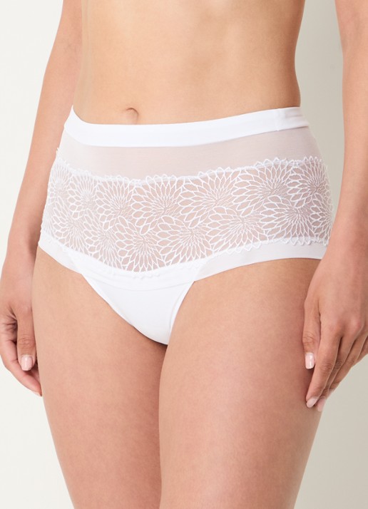 PrimaDonna Sophora shorty met kant - detail 4 wit