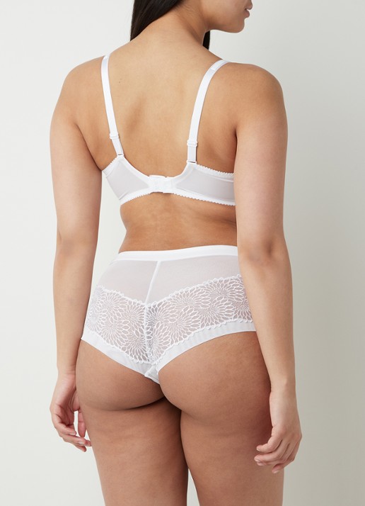 PrimaDonna Sophora shorty met kant - achterkant 8 wit