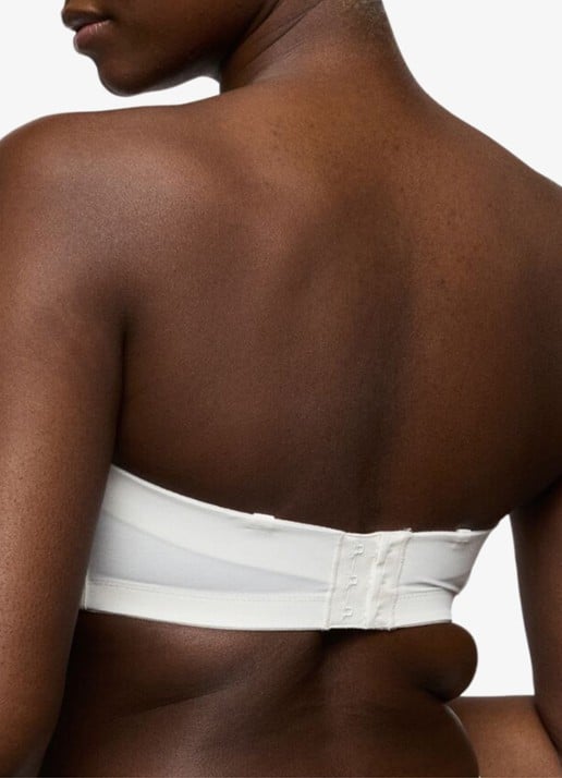 PrimaDonna Twixie strapless bandeau bh - achterkant 7 wit