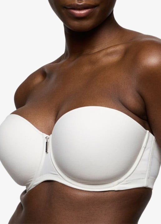 PrimaDonna Twixie strapless bandeau bh - detail 4 wit