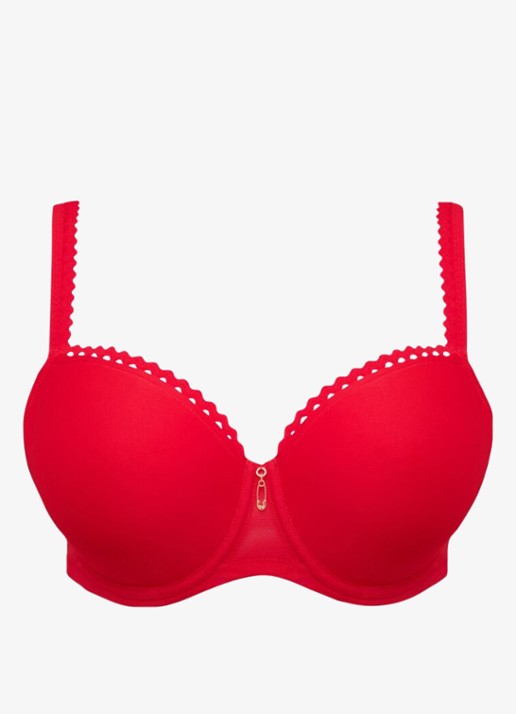 PrimaDonna Wowgirl voorgevormde balconette bh - voorkant 4 rood