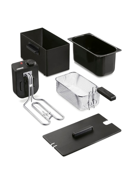 Princess Black friteuse frituurpan 182727 - detail 4 zwart