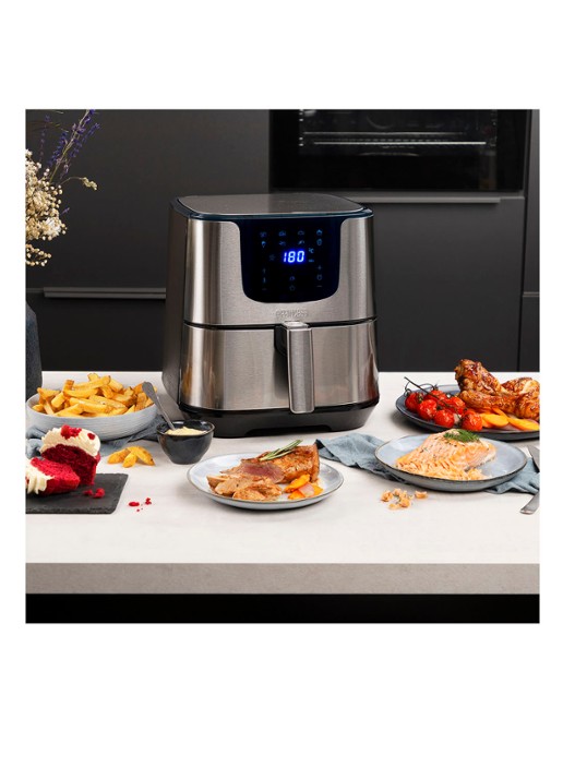 Princess Digital Aerofryer Deluxe XXL airfryer 182060 - detail 6 zilver