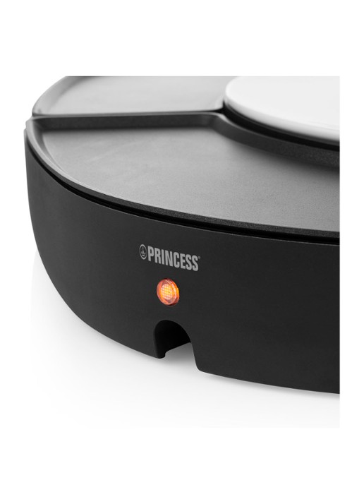 Princess Dinner4All Circle gourmetstel met vier individuele kookstations 103070 - detail 3 zwart