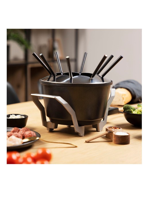 Princess Luxe Premium fonduesstel - detail 5 zwart