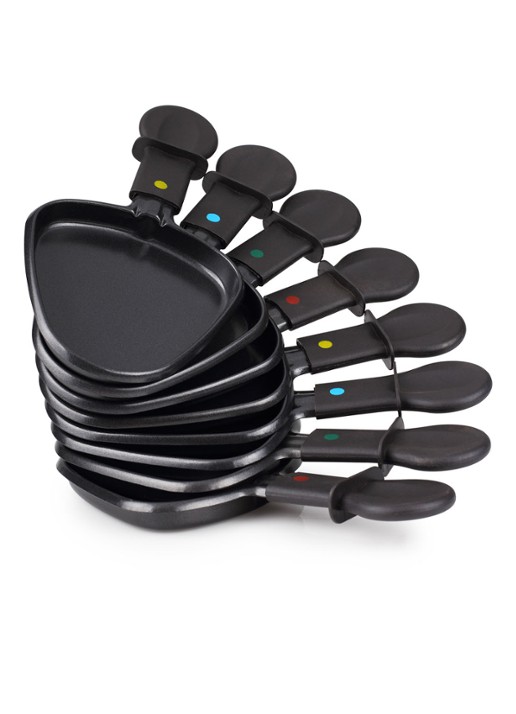 Princess Raclette 8 Oval Grill Party gourmetstel 162700 - detail 2 zwart