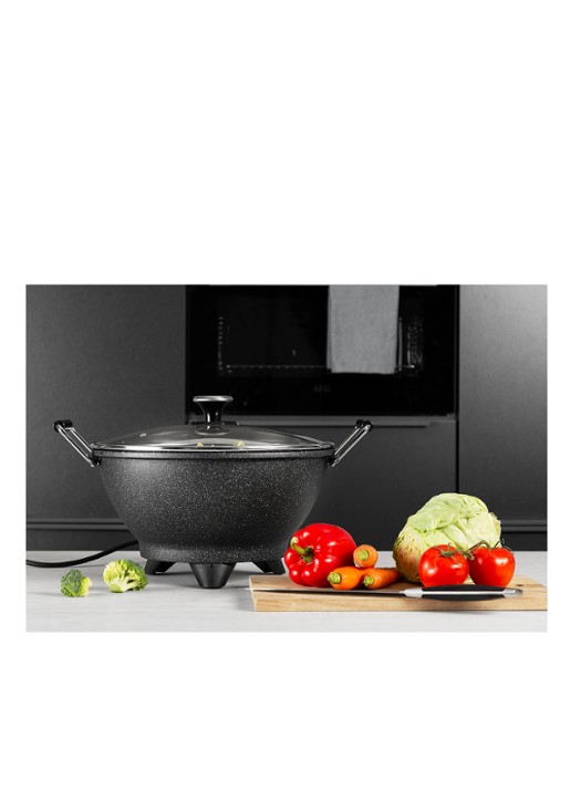 Princess Stir-Fry Elektrische wokpan 40 cm 162389 - detail 3 zwart