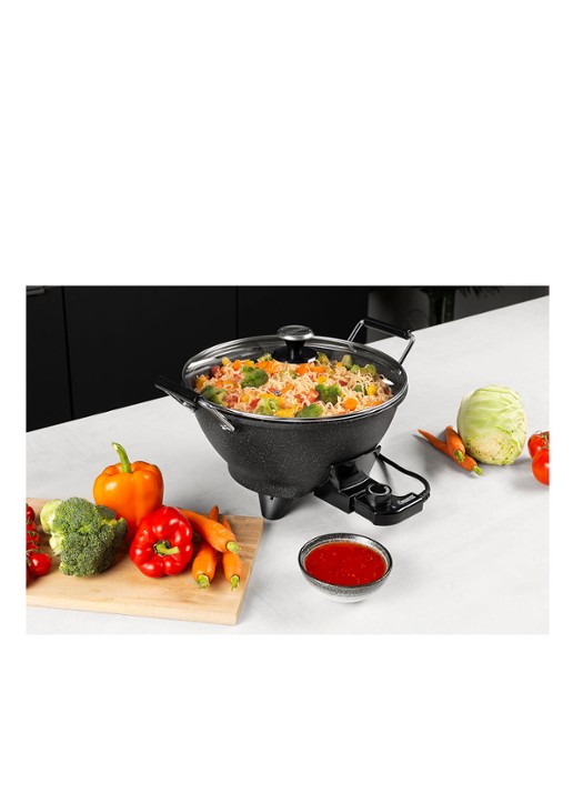 Princess Stir-Fry Elektrische wokpan 40 cm 162389 - detail 7 zwart