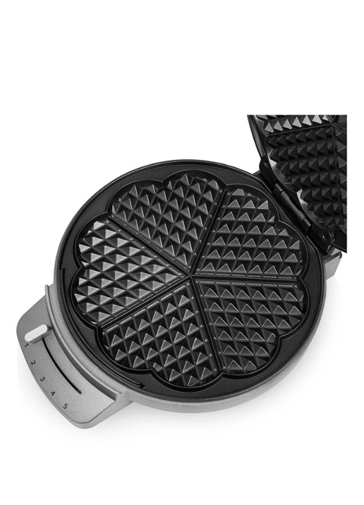 Princess Wafelmaker DeLuxe wafelijzer 132380 - voorkant 7 zwart