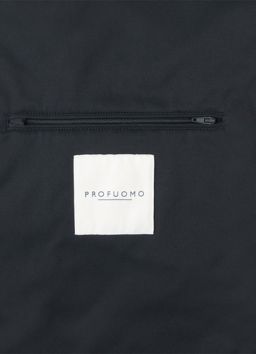 Profuomo Bodywarmer met magneetsluiting - detail 7 donkerblauw