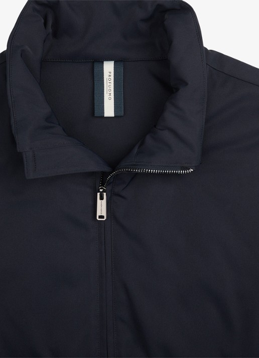 Profuomo Bodywarmer met steekzakken - detail 2 donkerblauw