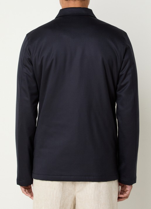 Profuomo Jack van wol - achterkant 4 donkerblauw