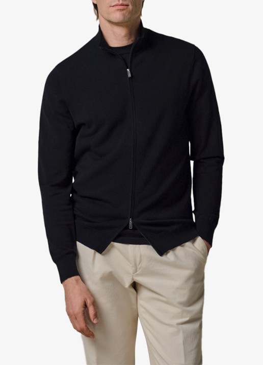 Profuomo Luxury fijngebreid vest