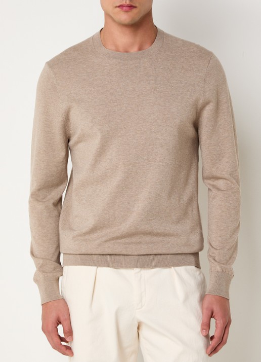 Profuomo Luxury fijngebreide pullover