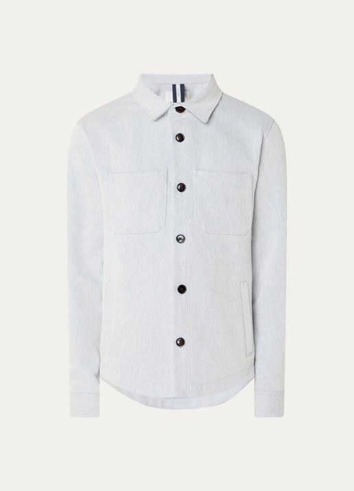 Profuomo Overshirt met borstzakken