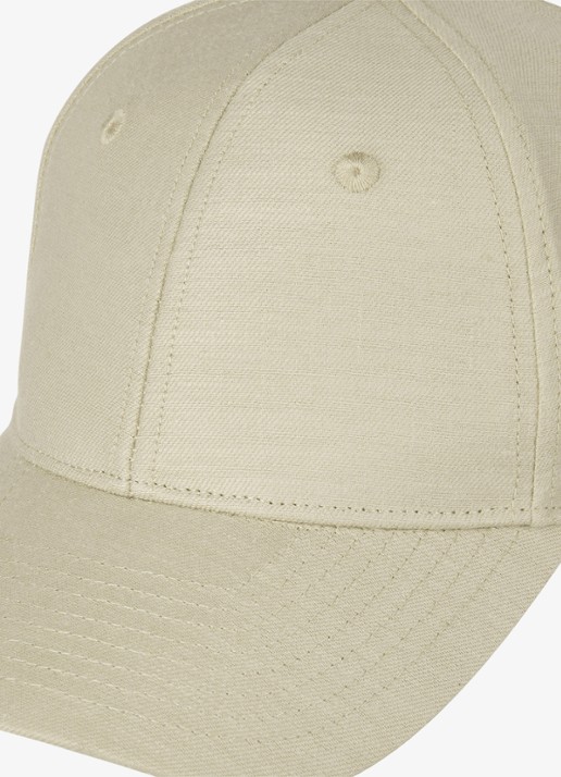 Profuomo Pet van linnen - voorkant 2 beige