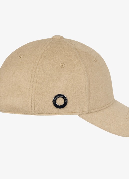 Profuomo Pet van wol - detail camel
