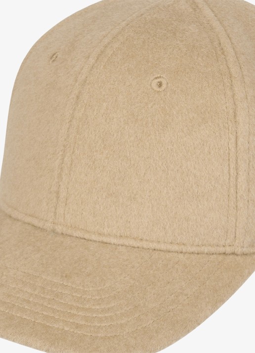 Profuomo Pet van wol - detail 2 camel