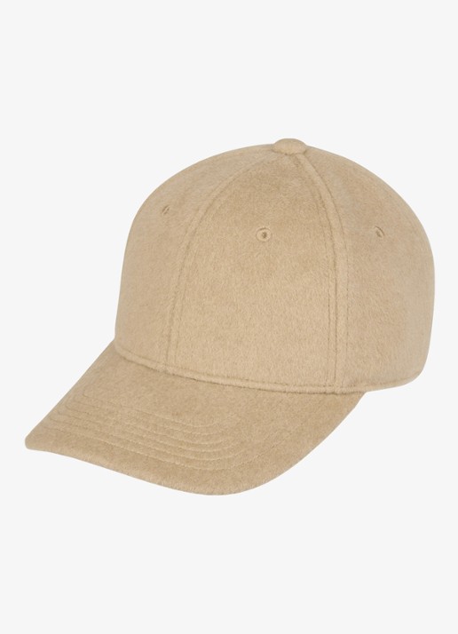 Profuomo Pet van wol - voorkant 4 camel