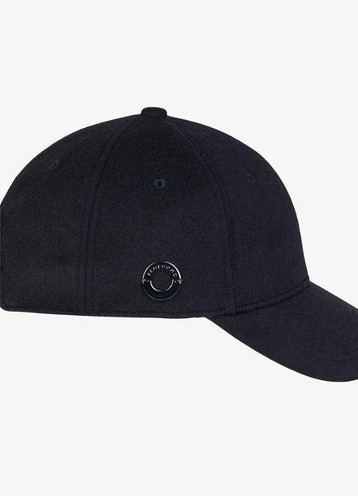 Profuomo Pet van wol - detail 2 donkerblauw
