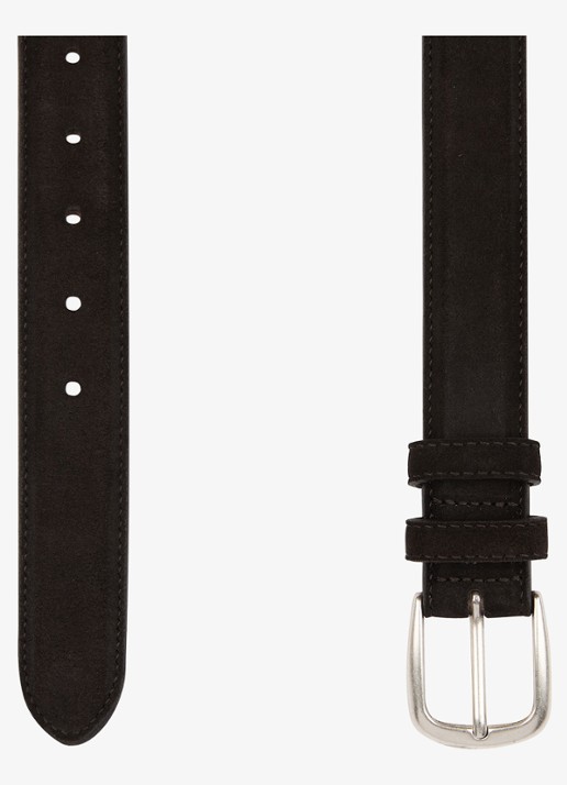 Profuomo Riem van suède - voorkant 2 bruin