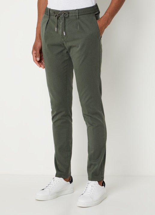 Profuomo Skinny fit chino  met steekzakken