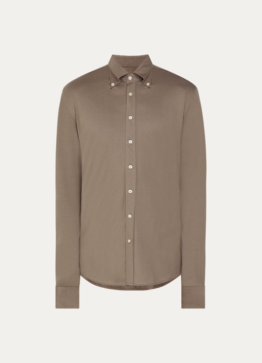 Profuomo Slim fit overhemd met stretch 