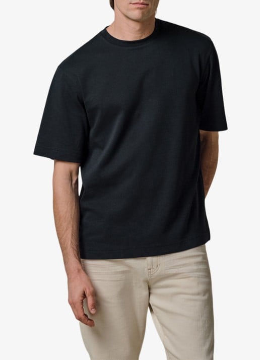 Profuomo T-shirt met ronde hals