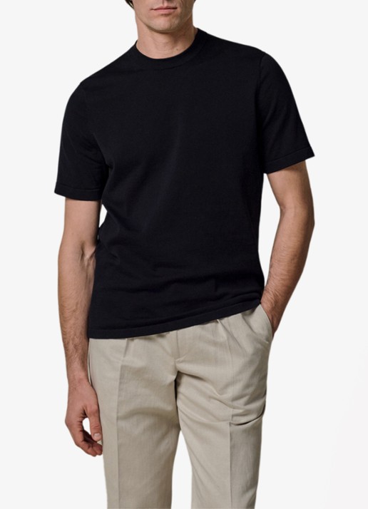 Profuomo T-shirt met ronde hals