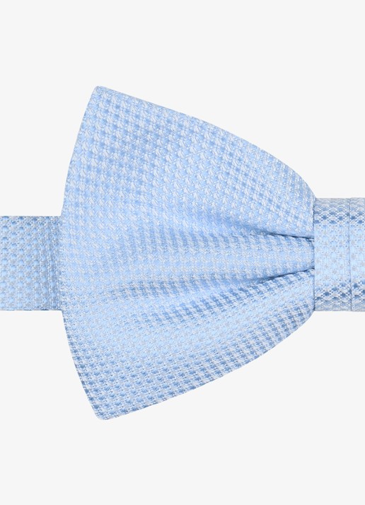 Profuomo Vlinderdas van zijde - detail 2 blauw
