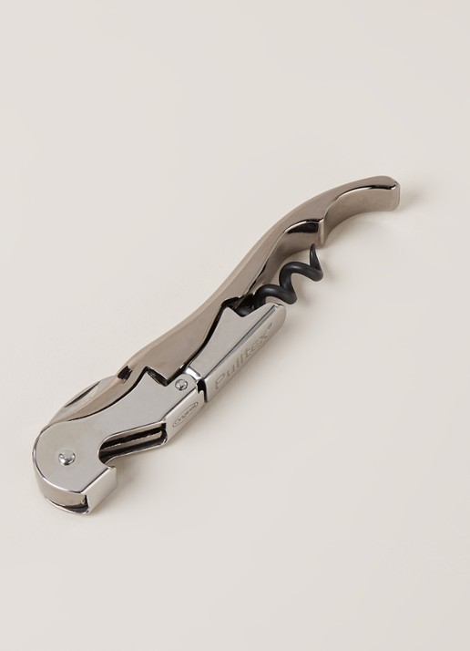Pulltex Pulltap's Classic Graphite kurkentrekker - detail zilver