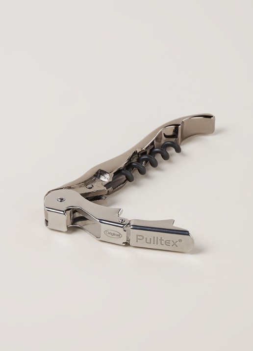 Pulltex Pulltap's Classic Graphite kurkentrekker - voorkant 3 zilver