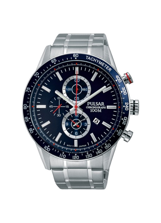 Pulsar Horloge PF8439X1 - voorkant zilver